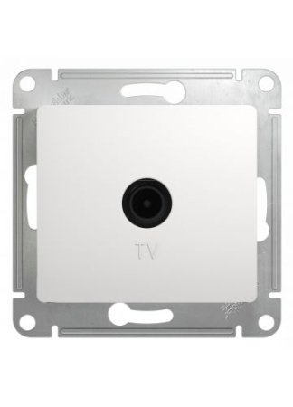 Изображение: розетка tv glossa одиноч. 1db, бел. т.м.schneider electric в Лиде