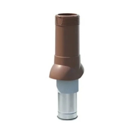Изображение: выход вентиляционный изолированный технониколь d125/160 коричневый в Лиде