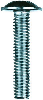 Винт мебельный 4х60, шлиц KOMBI, цинк (пакет/25шт)