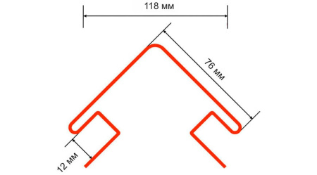 Изображение: угол наружный 75 тн оптима, жасмин, 3м в Лиде