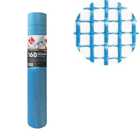 Изображение: стеклосетка 160 ячейка 5х5; 1х50м, fassade standart т.м.lihtar в Лиде