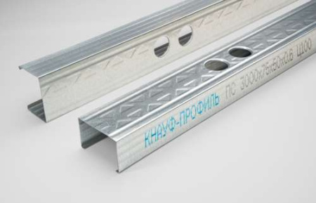 Изображение: профиль для гипсокартона knauf пс 75х50х0,6мм, 3м  в Лиде