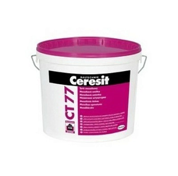 Картинка: компонент базовый для изготовления защитно-отделочной мозаичной штукатурки ceresit ct77 (7,14 кг) в Лиде