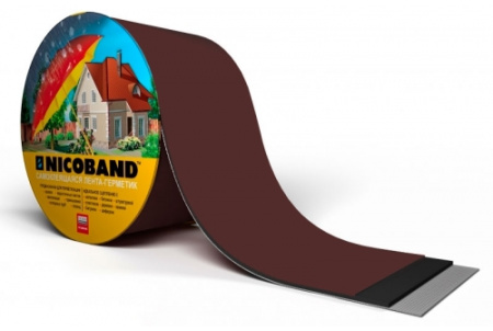 Изображение: лента герметизирующая  7,5смх3м самоклеящаяся nicoband (коричневая) в Лиде