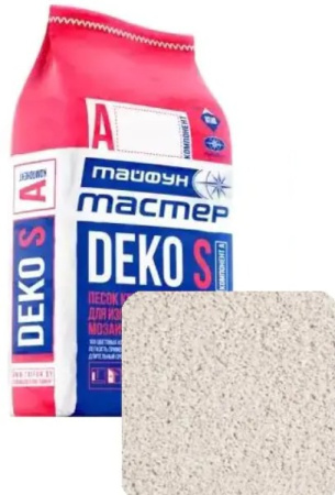 Изображение: песок кварцевый белый а2 "тайфун мастер" deko s (мешок 5,4кг) в Лиде