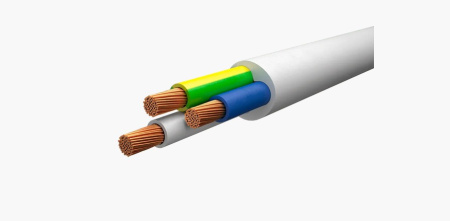 Изображение: провод пвс-т 2х1,5+1х1,5 (белый) щучинский завод автопровод в Лиде