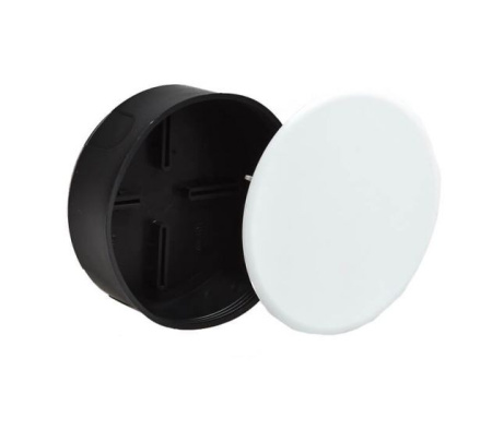 Коробка расп для с/п d=100 мм, h=40 мм (плоская кр)  в Лиде - изображение Изображение: коробка расп для с/п d=100 мм, h=40 мм (плоская кр)  в Лиде