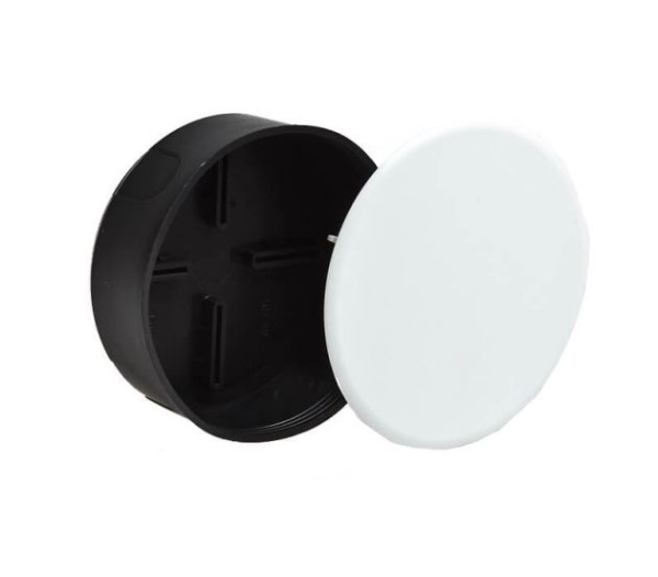 Коробка расп для с/п d=100 мм, h=40 мм (плоская кр)  в #REGION_NAME_DECLINE_PP# - изображение Изображение: коробка расп для с/п d=100 мм, h=40 мм (плоская кр)  в #REGION_NAME_DECLINE_PP#