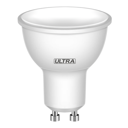 Лампа светодиодная ULTRA LED GU10 5W 3000K в Лиде - изображение Изображение: лампа светодиодная ultra led gu10 5w 3000k в Лиде