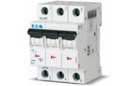 Выключатель авт. PL4 3P 25A С 4.5кА,3М  в Лиде - изображение Изображение: выключатель авт. pl4 3p 25a с 4.5ка,3м  в Лиде