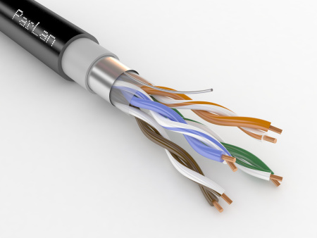 Кабель ParLan F/UTP Cat 5e 4x2x0,52 PVC/PE (бухта 305м) т.м. Paritet в Лиде - изображение Изображение: кабель parlan f/utp cat 5e 4x2x0,52 pvc/pe (бухта 305м) т.м. paritet в Лиде