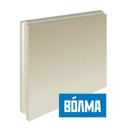 Изображение: плита пазогребневая 667х500х80 (обычная) волма в Лиде