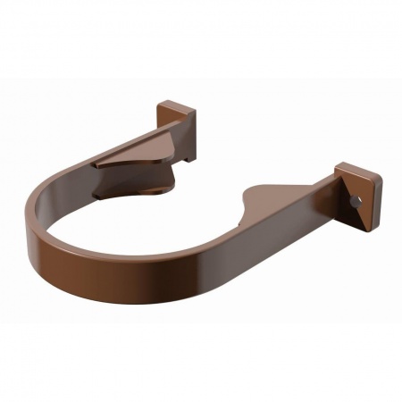 Изображение: хомут трубы тн пвх, коричневый  в Лиде