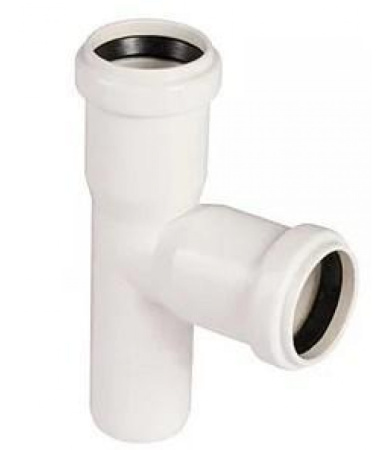Тройник канализационный внутр. ПП белый 50х32х90° ARMAKAN в Лиде - изображение Изображение: тройник канализационный внутр. пп белый 50х32х90° armakan в Лиде