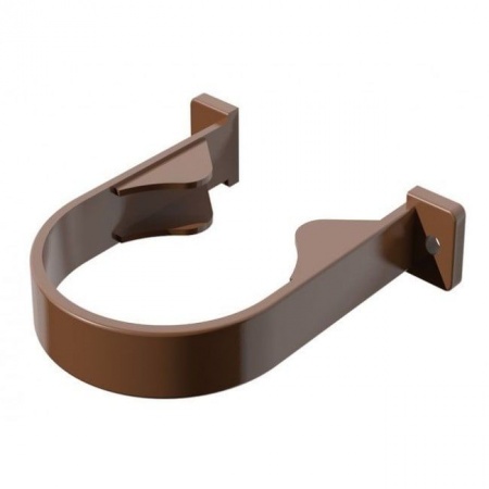 Изображение: хомут трубы polivent пвх, коричневый (350шт/кор) в Лиде