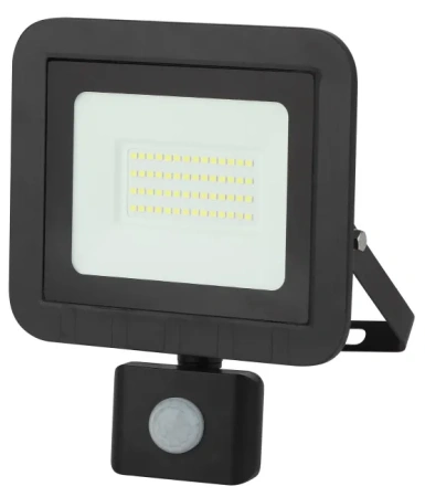 Прожектор ЭРА LPR-041-2-65K-050 50Вт 4000Лм 6500К датчик движения регулируемый 160x18 в Лиде - изображение Изображение: прожектор эра lpr-041-2-65k-050 50вт 4000лм 6500к датчик движения регулируемый 160x18 в Лиде