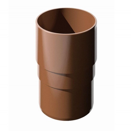 Изображение: муфта трубы polivent пвх, коричневый (100шт/кор)  в Лиде