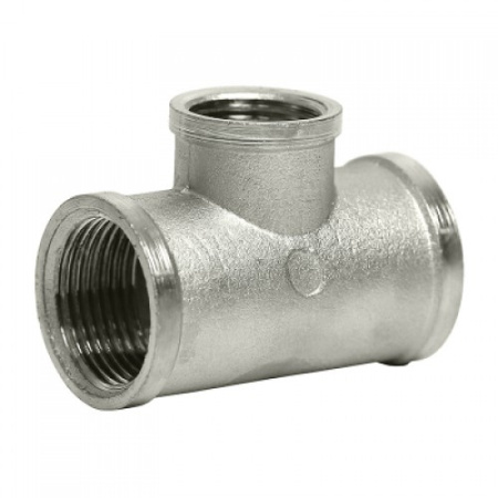 Изображение: тройник 3/4" х1/2" х3/4" никелир. в Лиде