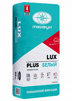 Картинка: состав клеевой облицовочный повышенной фиксации "люкс-плюс"  белый (5кг)    рб в Лиде