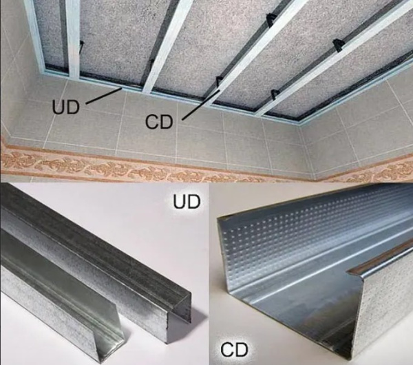 Профиль для гипсокартона UD 28х27х0,6мм, 3м  в #REGION_NAME_DECLINE_PP# - изображение Изображение: профиль для гипсокартона ud 28х27х0,6мм, 3м  в #REGION_NAME_DECLINE_PP#