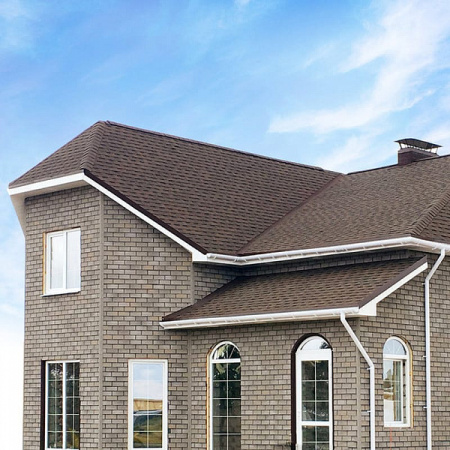 Изображение: плитка фасадная технониколь hauberk серо-бежевый кирпич в Лиде