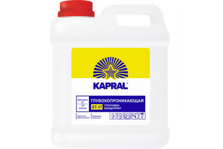 Изображение: грунтовка белая вн п1 д kapral st-17 канистра 10 кг в Лиде