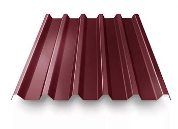 Картинка: профнастил пса 20/эконом(0,4мм)-пэ-ral3005  (1,7м) в Лиде