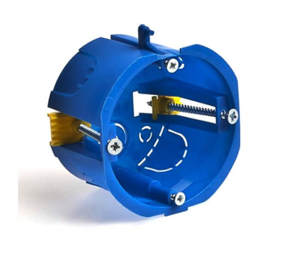 Коробка ГСК уст d=65мм,h=40мм (пласт.лапки) (упак 156шт) т.м Кабельмаркет в #REGION_NAME_DECLINE_PP# - изображение Изображение: коробка гск уст d=65мм,h=40мм (пласт.лапки) (упак 156шт) т.м кабельмаркет в #REGION_NAME_DECLINE_PP#