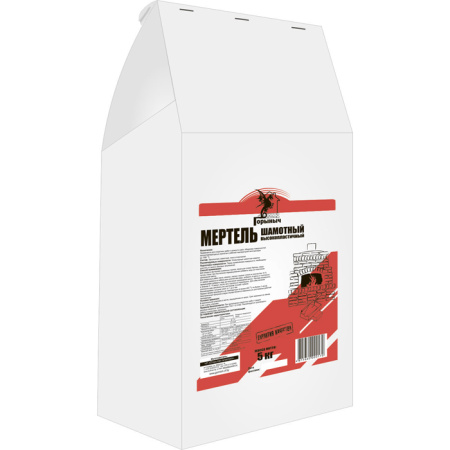Изображение: мертель шамотный высокопластичный горыныч мш-28, 5кг в Лиде