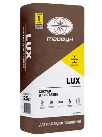 Смесь для стяжек цементная "Люкс" меш25кг в Лиде - изображение Изображение: смесь для стяжек цементная "люкс" меш25кг в Лиде