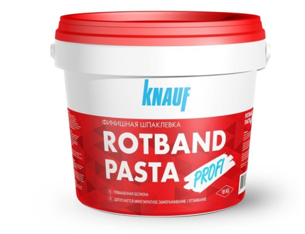 Изображение: финишная шпатлевка ротбанд паста профи 18кг в Лиде