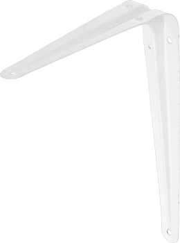 Кронштейн стальной 200х150мм (белый)