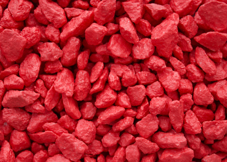 Изображение: щебень окрашенный мраморный, ярко-красный, 5-10 мм (20кг) в Лиде