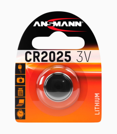 Батарейка ANSMANN-Lithium Coin Cell (3V)  CR2025/1 per blister  в Лиде - изображение Изображение: батарейка ansmann-lithium coin cell (3v)  cr2025/1 per blister  в Лиде