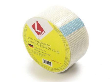 Изображение: лента 45ммх20м стеклотканевая самоклеющаяся в Лиде