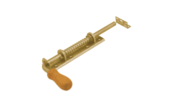 Задвижка воротная 150x50мм пружинная 