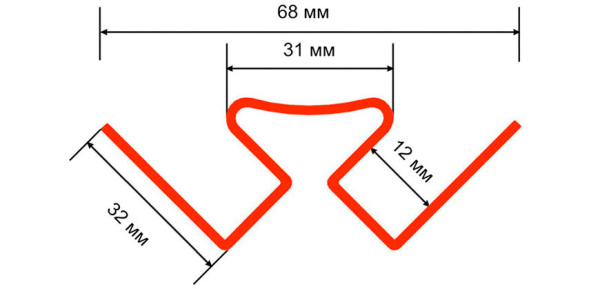 Угол внутренний ТН ОПТИМА, жасмин, 3м в Лиде - изображение Изображение: угол внутренний тн оптима, жасмин, 3м в Лиде