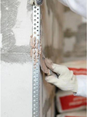 Изображение: уголок перфорированный алюминиевый (упа-с-0,22-18,5х3000) в Лиде