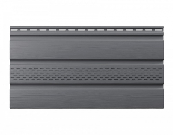 Софит ТН ОПТИМА, частично перфорированный, бруния, 3м в Лиде - изображение Изображение: софит тн оптима, частично перфорированный, бруния, 3м в Лиде