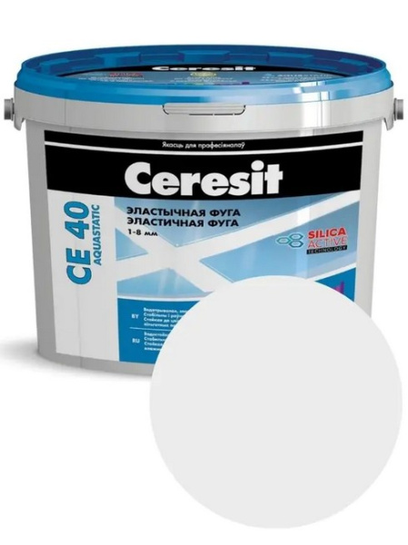 Изображение: фуга ceresit ce 40 мраморно-белый (03) 2кг  в Лиде