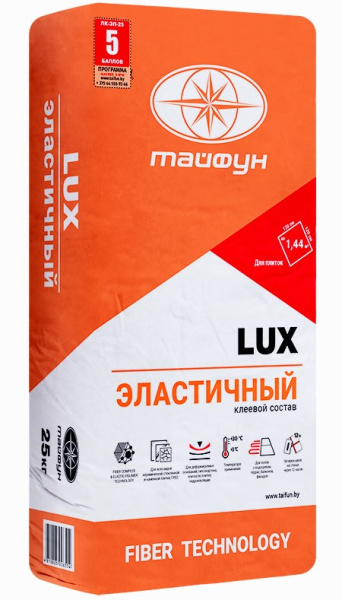 Изображение: клей для плитки эластичный "люкс" (25кг) в #REGION_NAME_DECLINE_PP#