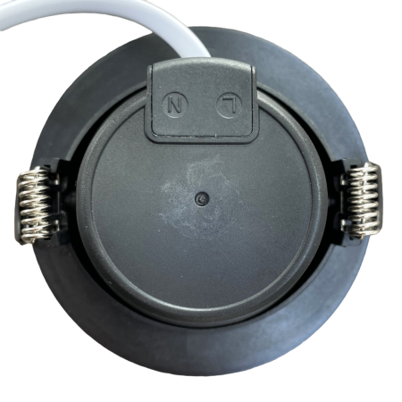 Cветильник светодиодный встраиваемый поворотный направленного света, круг, 5W, черный, т.м.TruEnergy в Лиде - изображение Изображение: cветильник светодиодный встраиваемый поворотный направленного света, круг, 5w, черный, т.м.truenergy в Лиде