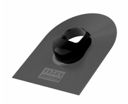 Изображение: проходной элемент технониколь (шинглас), черный в Лиде