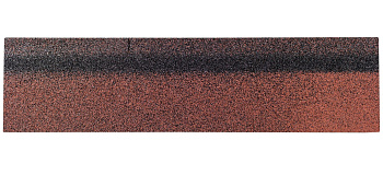 Картинка: черепица гибкая технониколь коньково-карнизная, красный оптима (5 м2/уп)    в Лиде