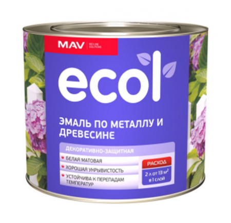 Эмаль ECOL по металлу и древесине (ПФ-115) белая глянцевая 1,0л (0,9кг) в Лиде - изображение Изображение: эмаль ecol по металлу и древесине (пф-115) белая глянцевая 1,0л (0,9кг) в Лиде