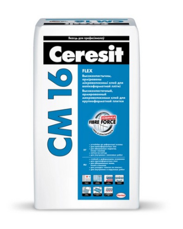 Изображение: клей для плитки высокоэластичный сeresit cm16 (25кг) в Лиде