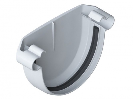 Изображение: заглушка желоба polivent пвх (белый) (170шт/кор)  в Лиде