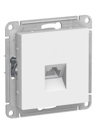 Розетка комп. AtlasDesign RJ45 кат.5e, (белый) т.м.Schneider Electric в Лиде - изображение Изображение: розетка комп. atlasdesign rj45 кат.5e, (белый) т.м.schneider electric в Лиде