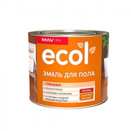 Эмаль ECOL для пола (ПФ-266) золотисто-коричневая глянцевая 1,0л (0,9кг)    РБ в Лиде - изображение Изображение: эмаль ecol для пола (пф-266) золотисто-коричневая глянцевая 1,0л (0,9кг)    рб в Лиде