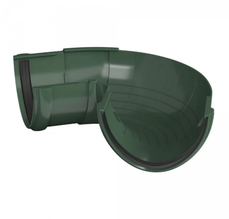 Изображение: угол желоба 90* тн пвх  (зеленый)  в Лиде